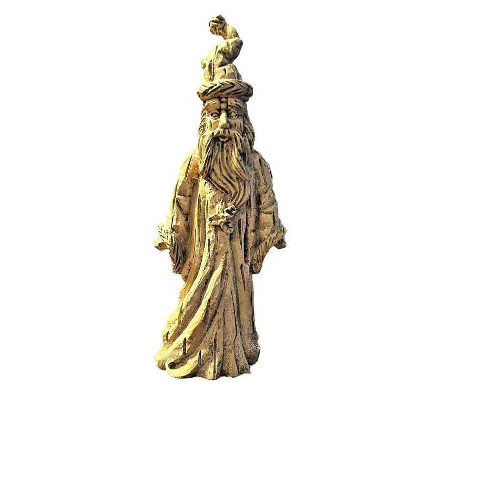 Regency International Santa Figurine Christmas Off White Saint Nicholas Carved
